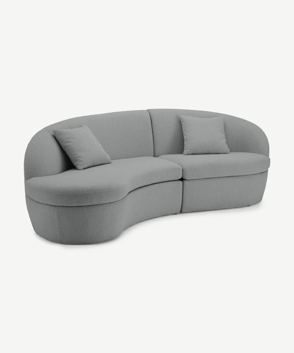 Mid-Century Camel Sofa