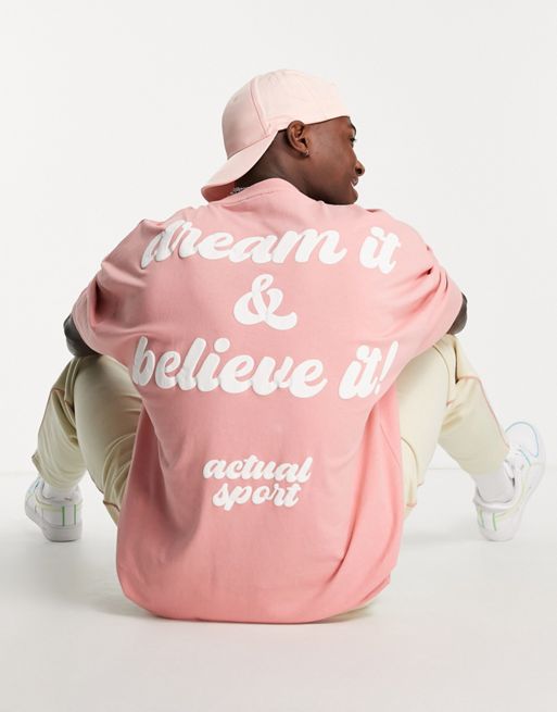 Dream & Believe Oversized Tee